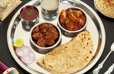 Special Mutton Lonche Thali – Hotel Padma